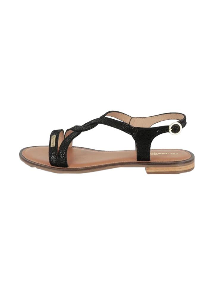 Ledersandalen „Les Hastral“ Schwarz