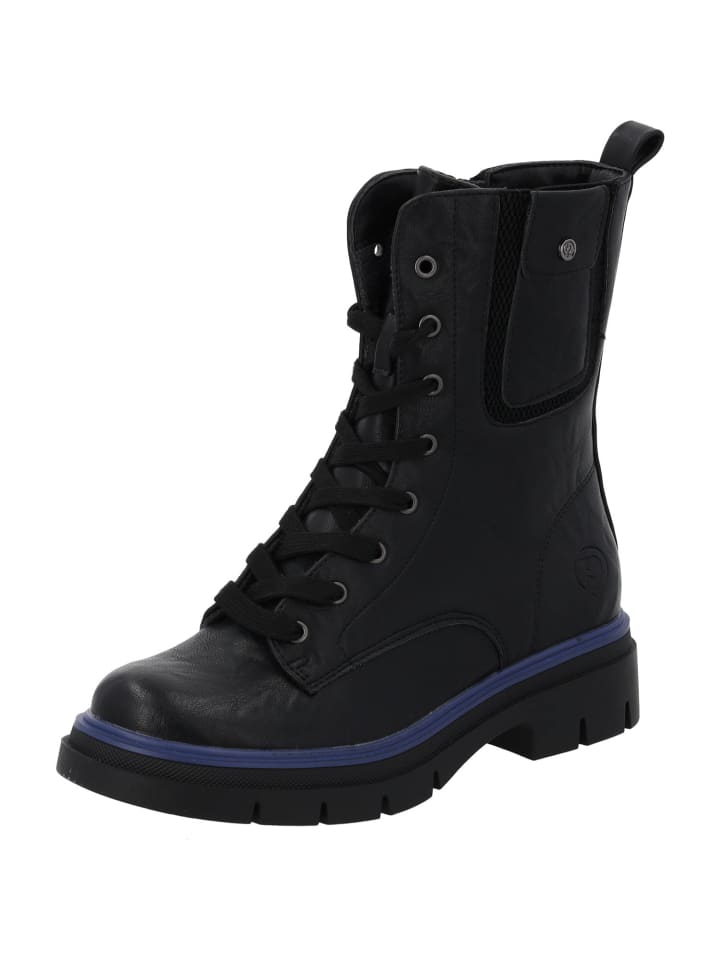 Schnürstiefel Jazzly by Sila Sahin in Schwarz/Blau