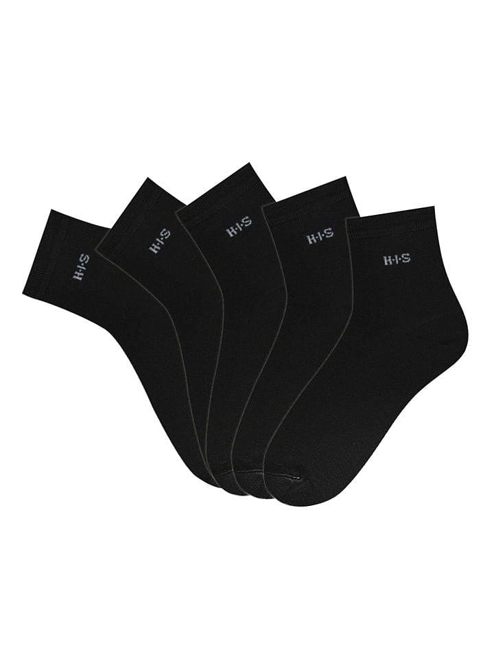 Kurzsocken in schwarz
