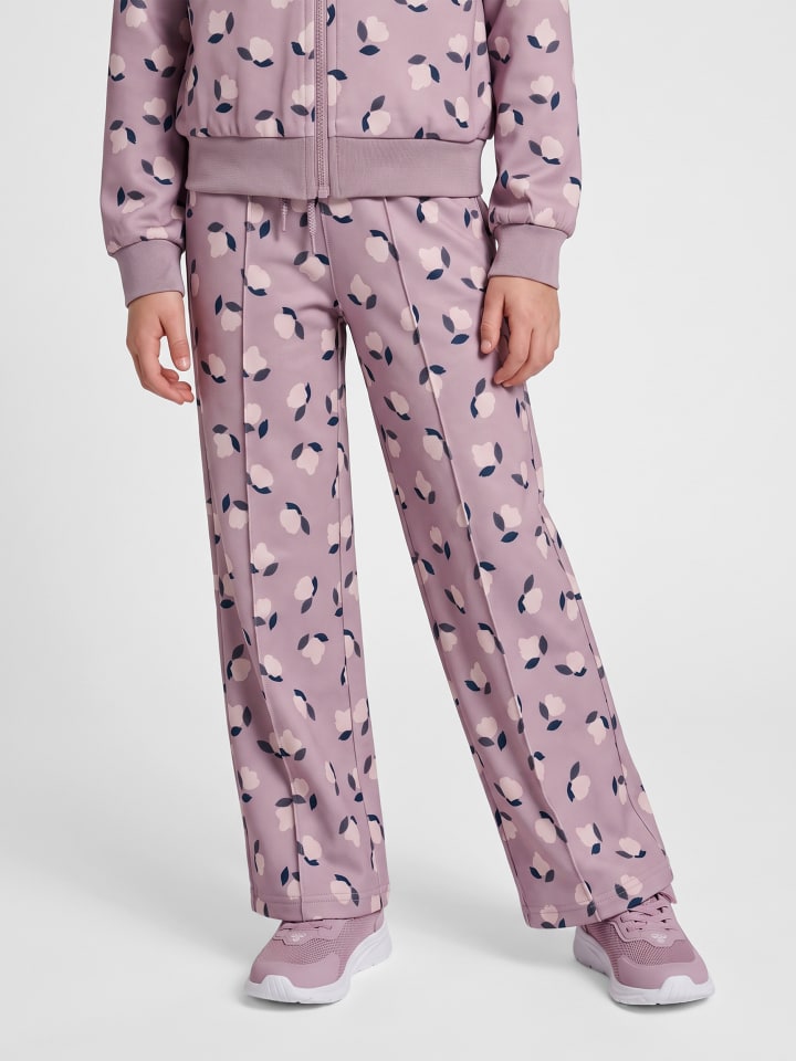 Verstellbare Taille Hose Hmljr Reg Mädchen in SEA FOG