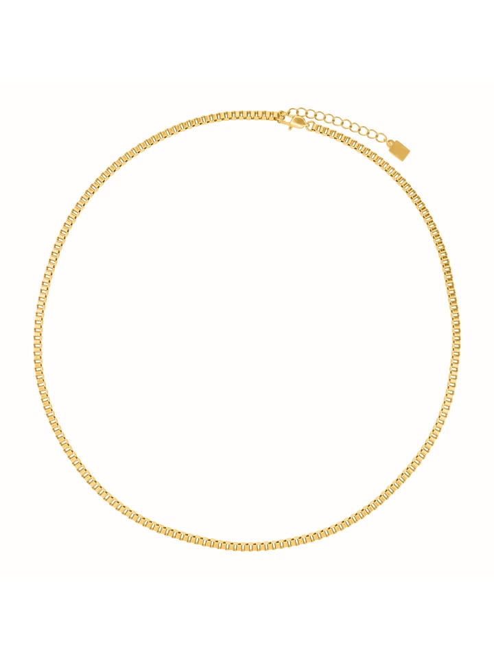 Glieder Halskette Herren Decus goldfarben in goldfarben