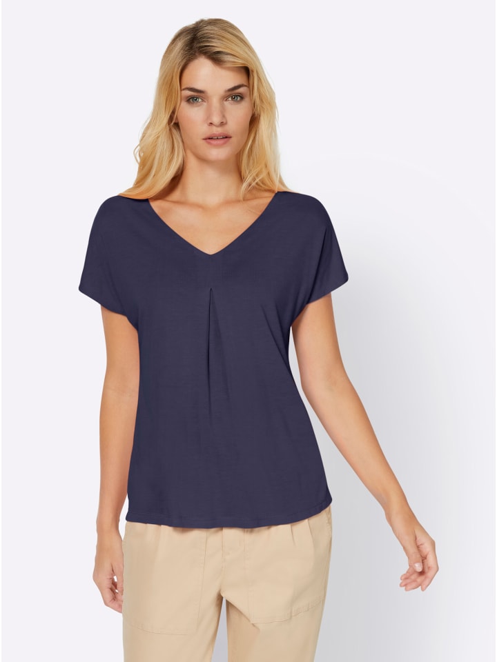 Shirt in nachtblau