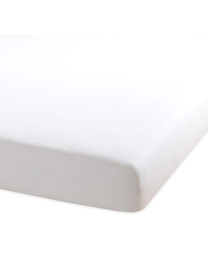 Spannbettlaken Multi-Stretch in weiss