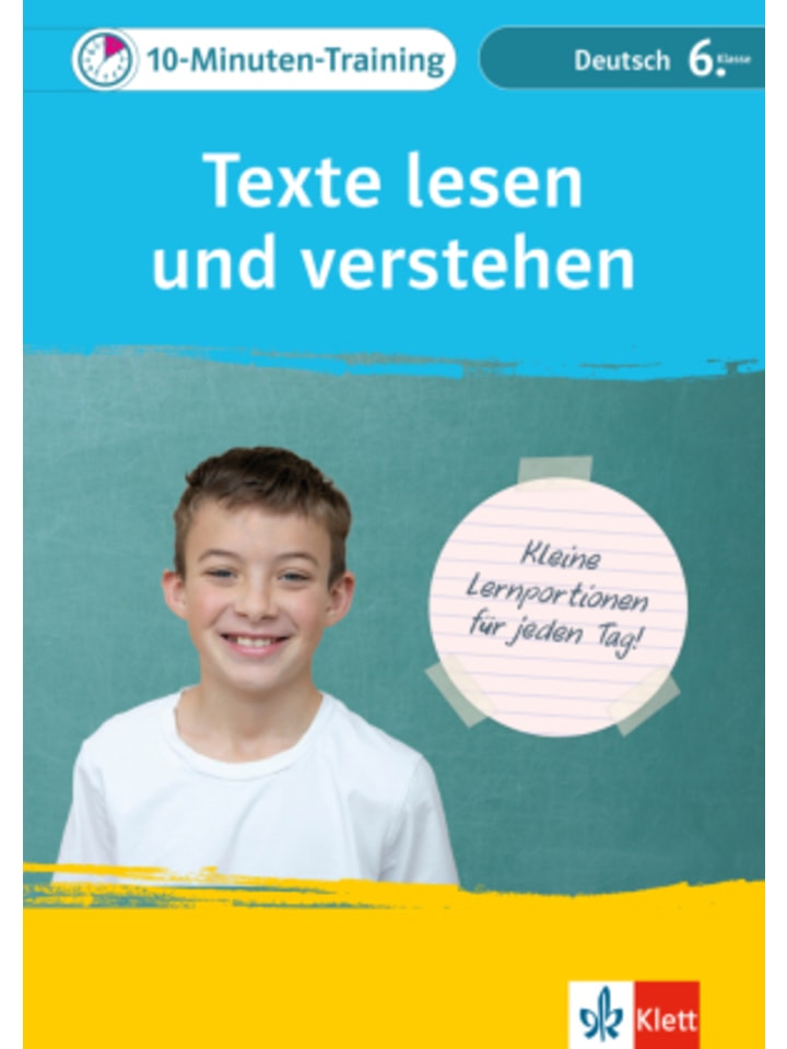 Buch - Klett 10-Minuten-Training Deutsch Texte lesen und verstehen 6. Klasse