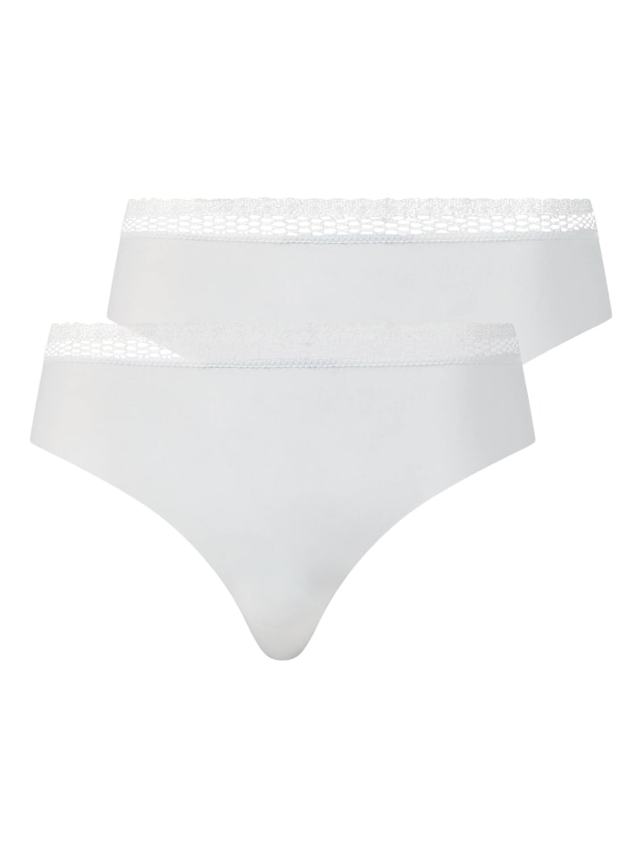 Slip 2er Pack in Weiß
