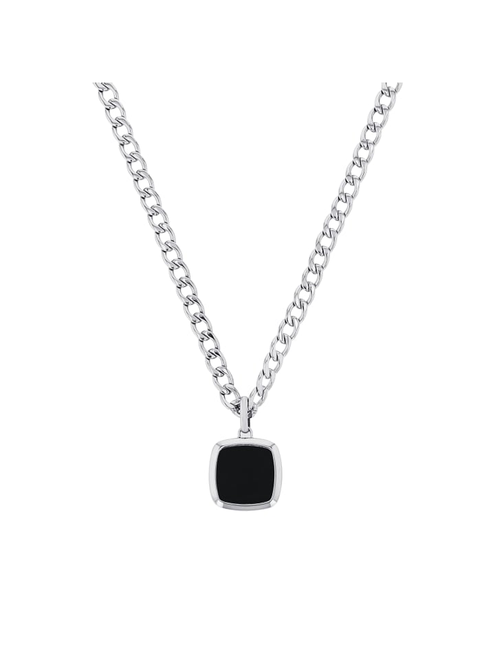 Kette mit Anhänger Edelstahl in Silber