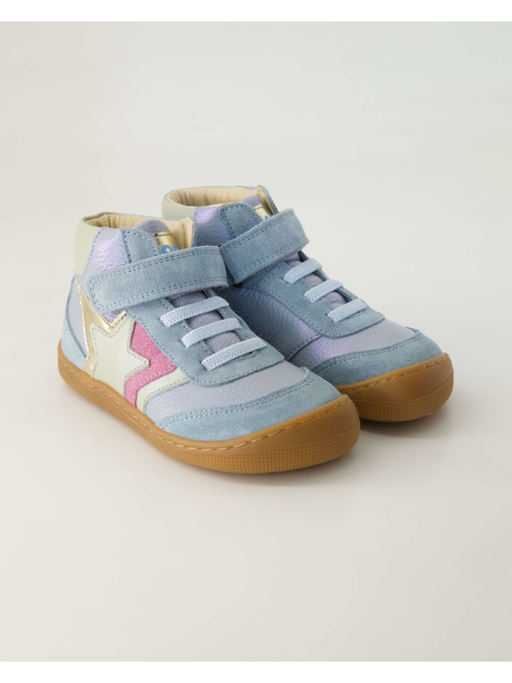 Klettstiefel in Blau