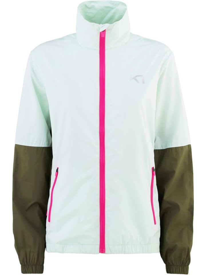 Trainingsjacke in Grün
