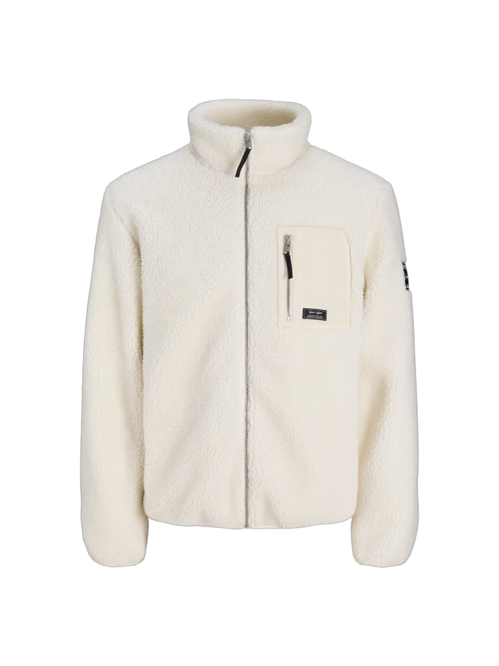 Jacke Daytona Teddy Jacket in Creme