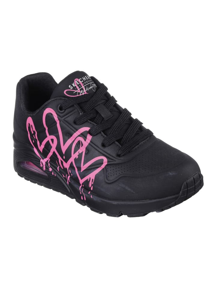 Sneakers Low UNO DRIPPING IN LOVE in schwarz
