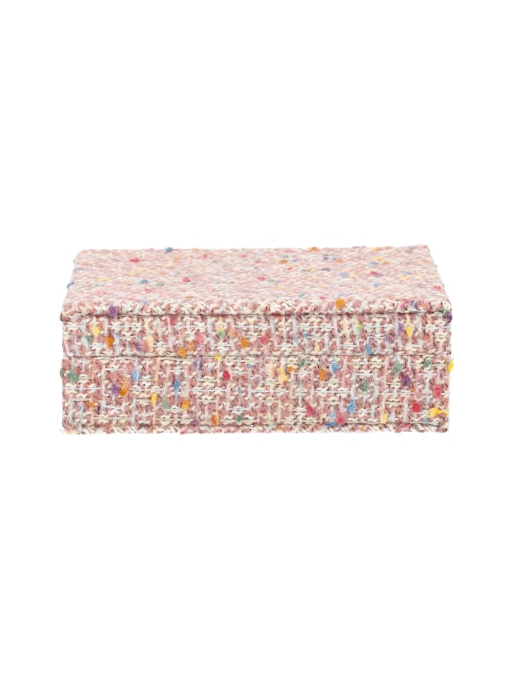 Women Jewelry Box in Dark Rose Multicolor