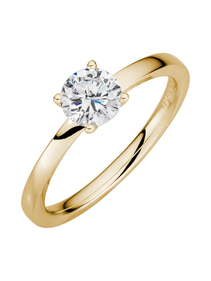 585/- Gold in gelb