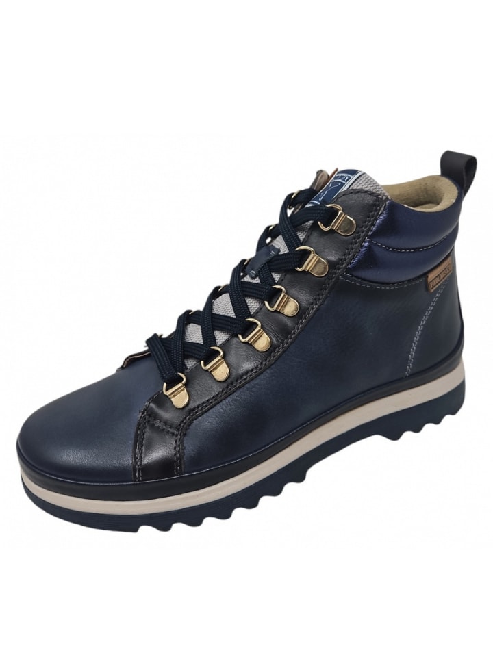 Schnürstiefel Vigo in Blau