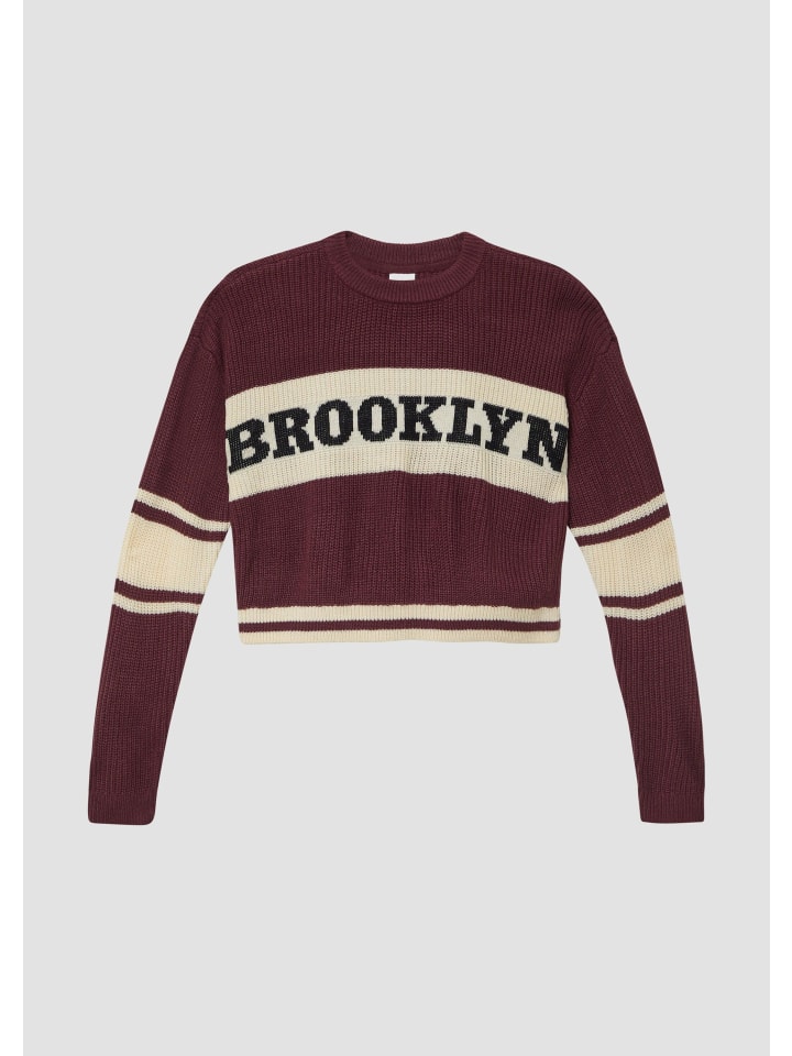 Strickpullover in 4927_bordeaux
