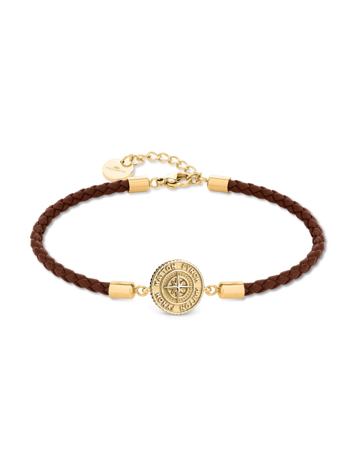 Armband The Compass Coin in gold