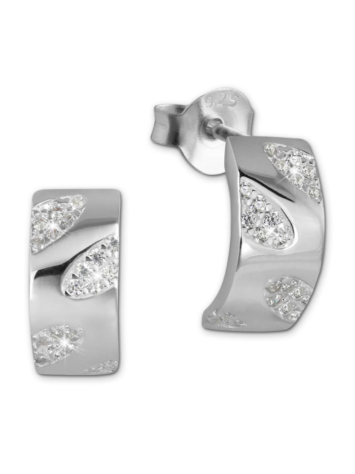 Ohrringe Silber 925 Sterling Silber Blätter Ohrstecker