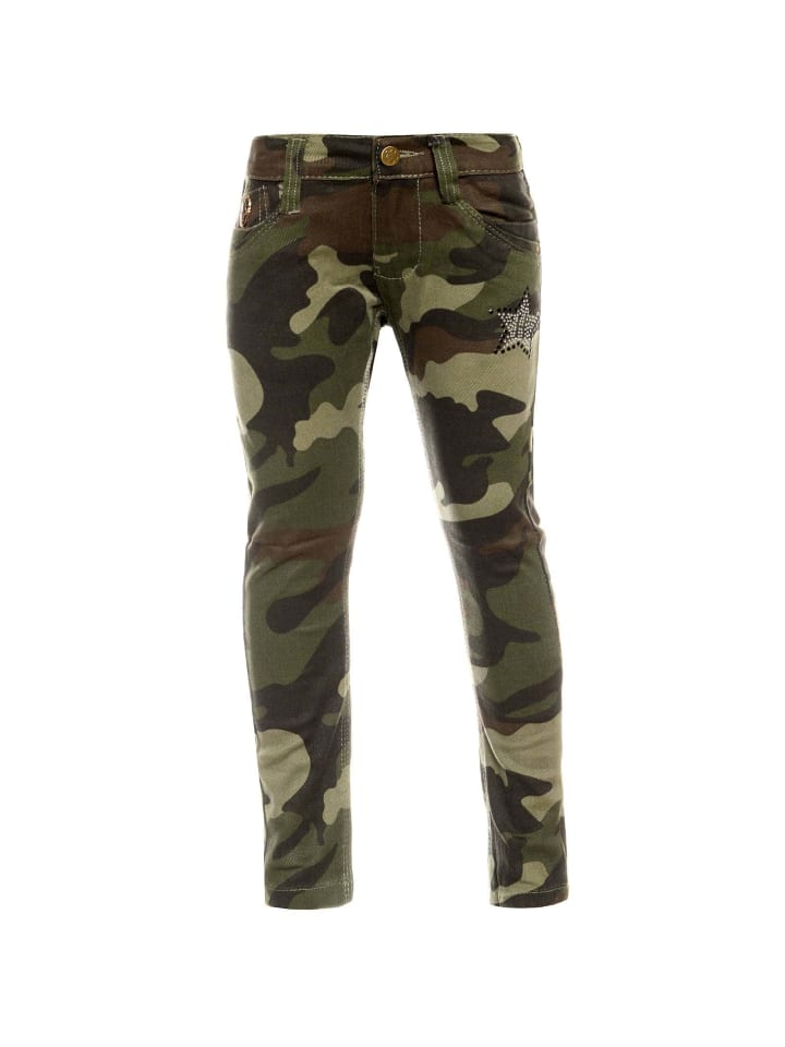 Chino Hose in Grün