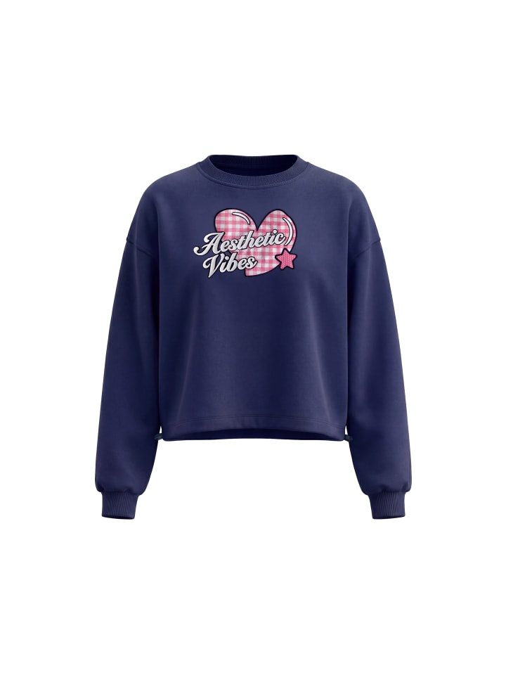Women Sweatshirt in Navy