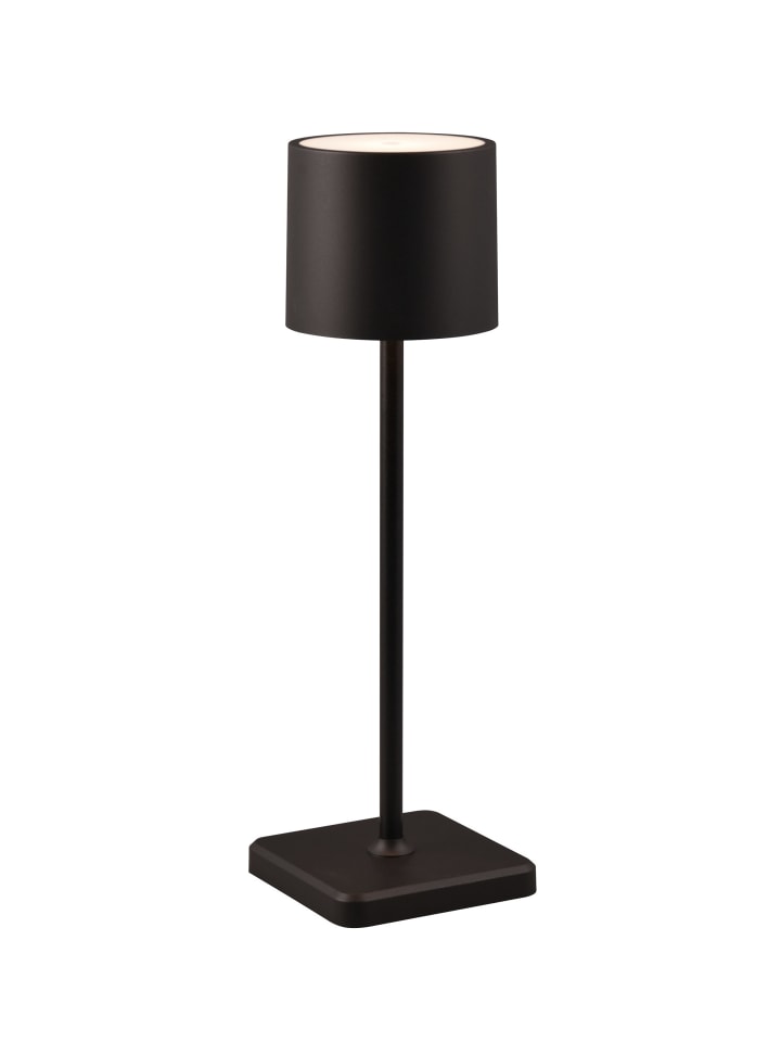 Tischleuchte FERNANDEZ in schwarz matt