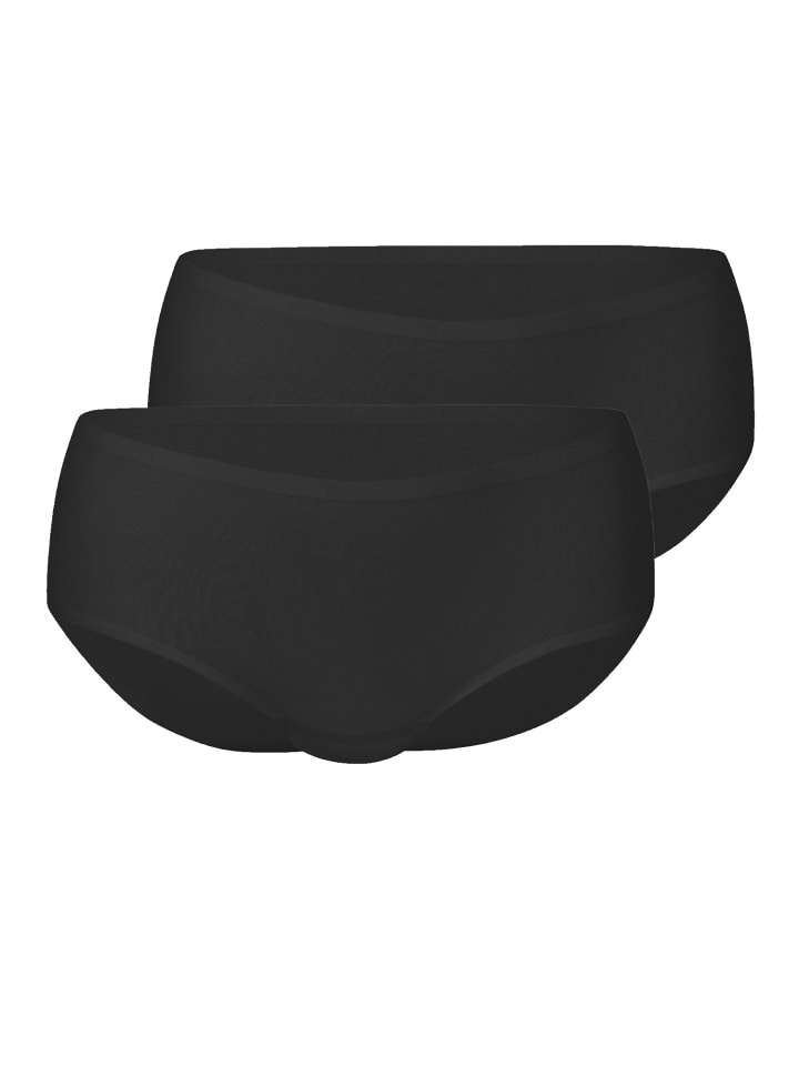 2er Pack Hipster in schwarz