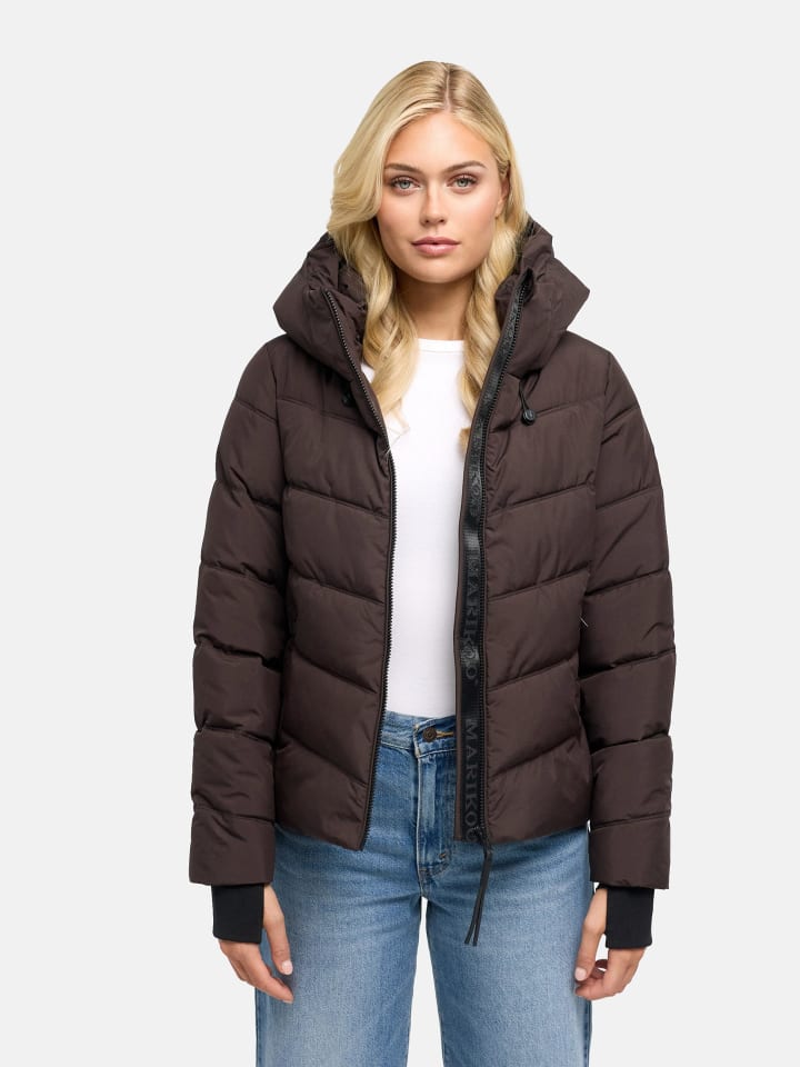 Steppjacke Yukanii XVI in Choco