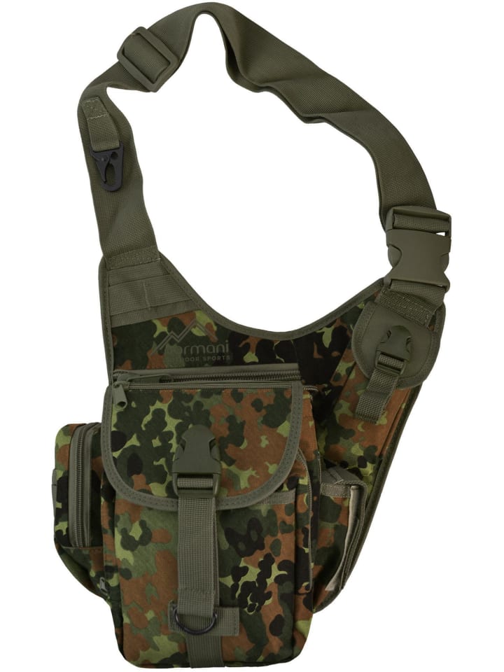 Schulter-Umhängetasche SlingFit in Flecktarn