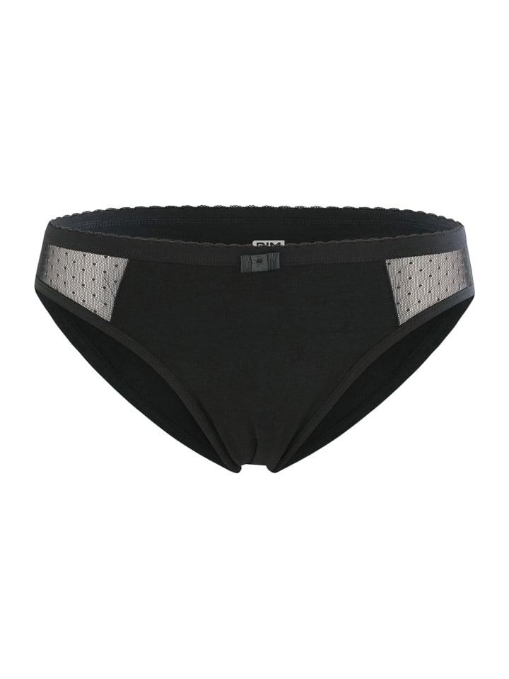 Periodenslip Protect Mesh Slip normal in Schwarz