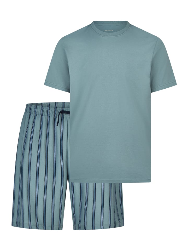 Schlafanzug Mix & Match in Copen blue