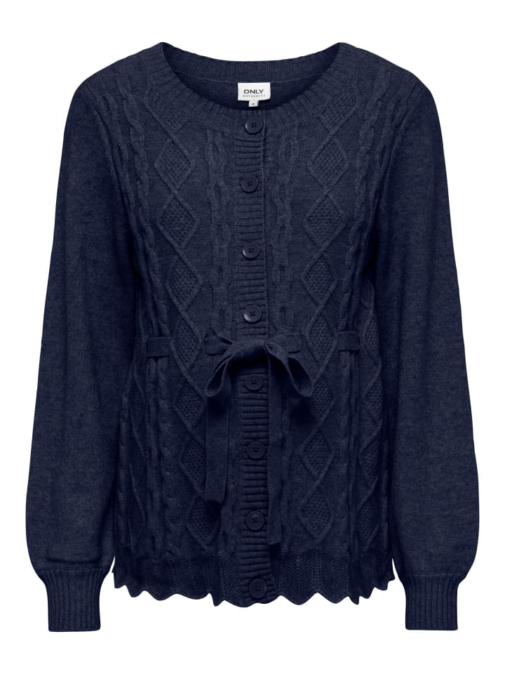Strickjacke in Maritime Blue
