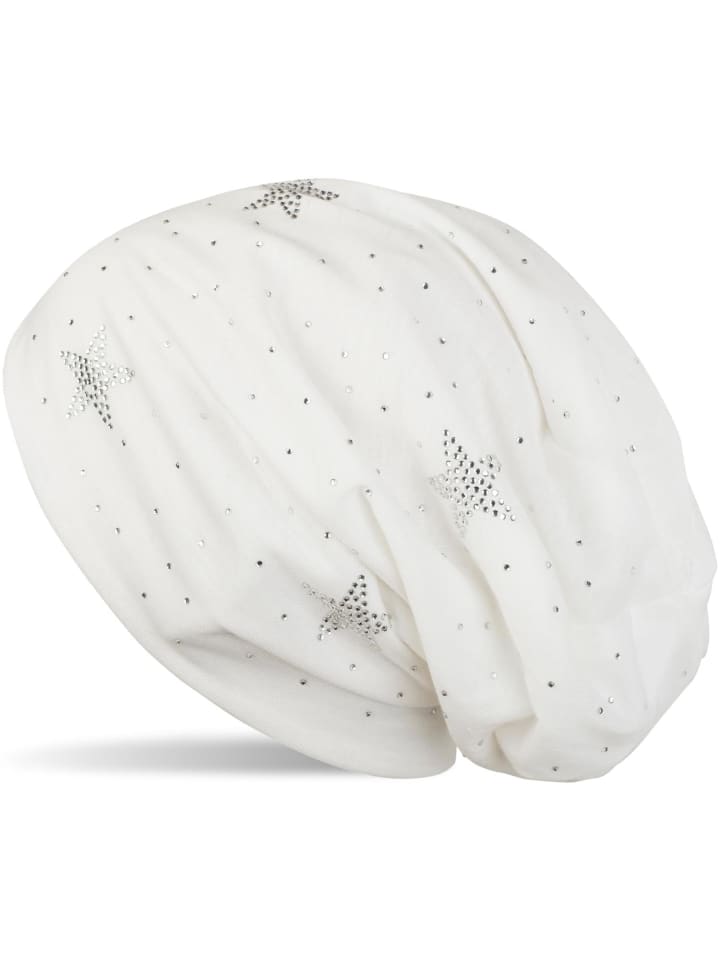 Beanie Mütze in Weiß