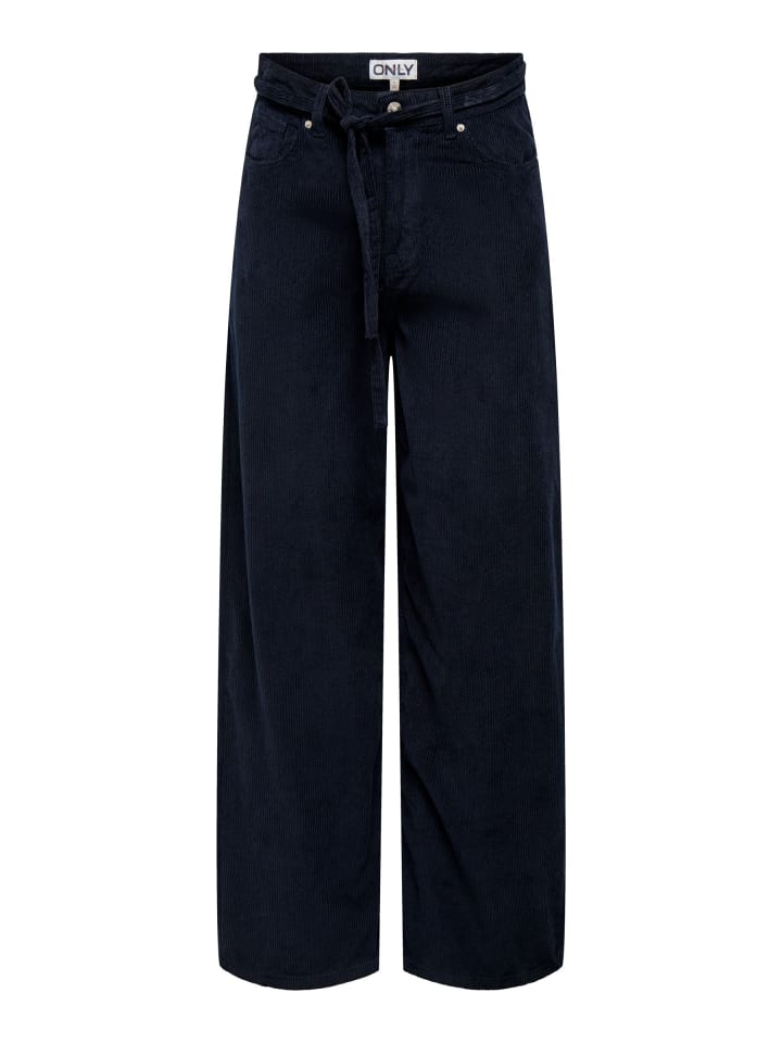 Hose mit weitem Beinschnitt in Night Sky 1