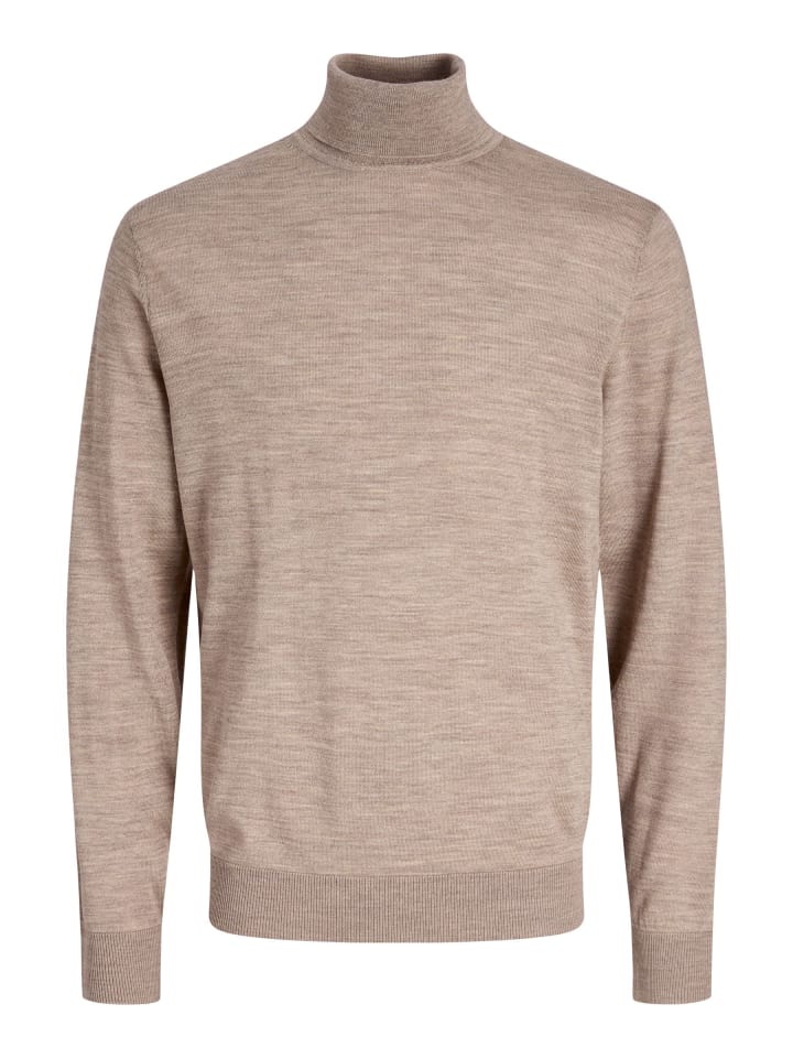 Rollkragenpullover in Greige 2