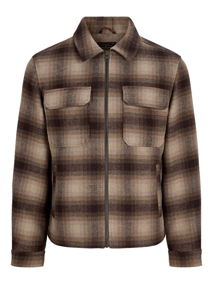 Jacke in Plaza Taupe