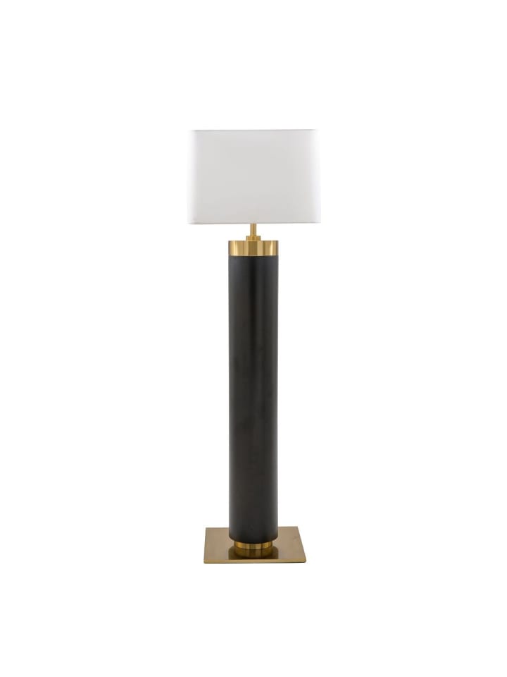 Stehlampe VENDOME in Schwarz - (W)50 x (H)165 x (L)50 cm