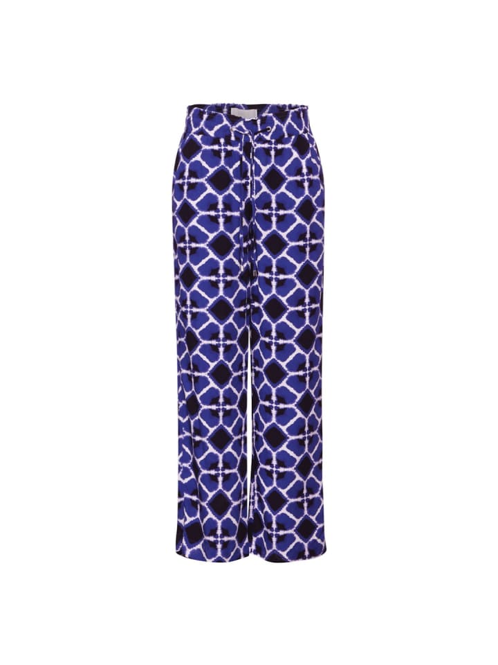 Hose in violet blue