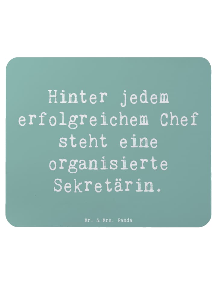 Mauspad Spruch Sekretärin Erfolg mit Spruch in Meeresbrise