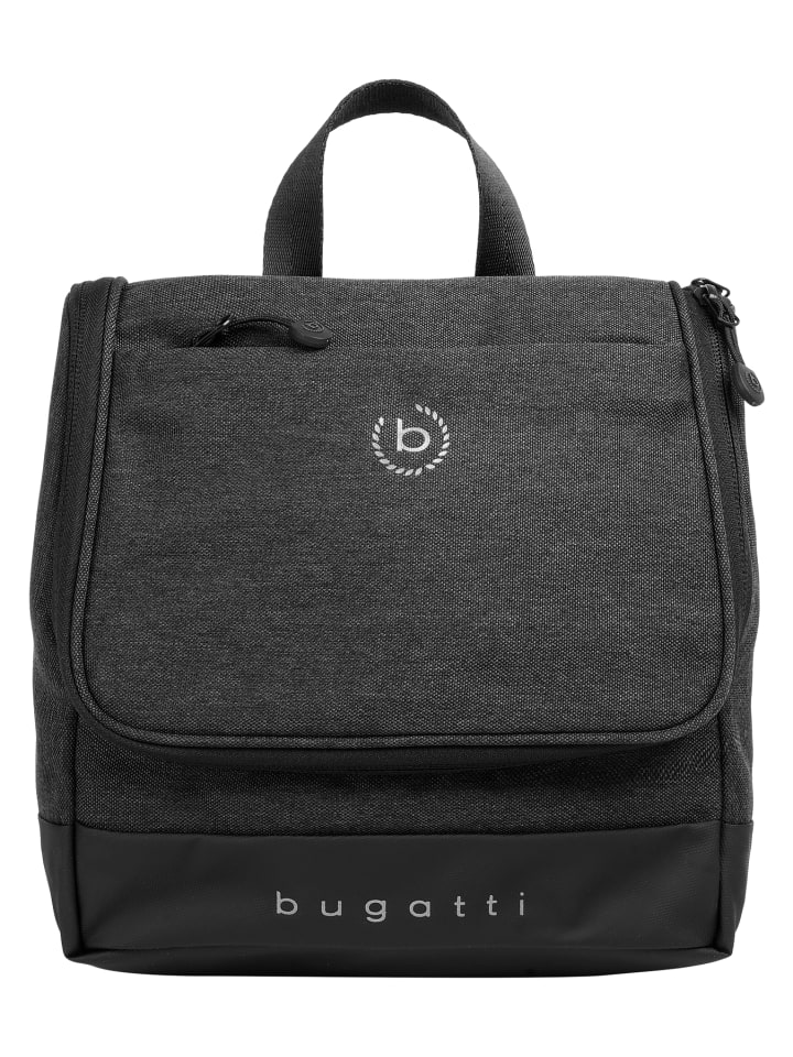 Kulturtasche UNIVERSUM Kunstfaser in schwarz
