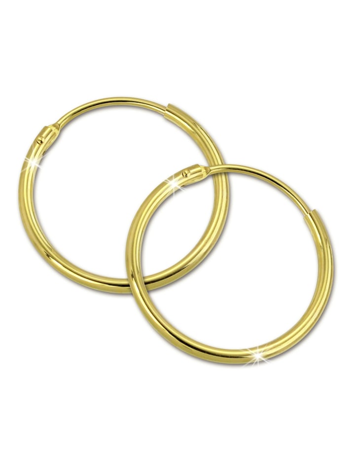 Ohrringe Gold 333 Gelbgold - 8 Karat Simply Creolen