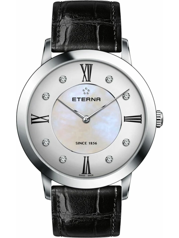 Quarzuhr für Damen in silber