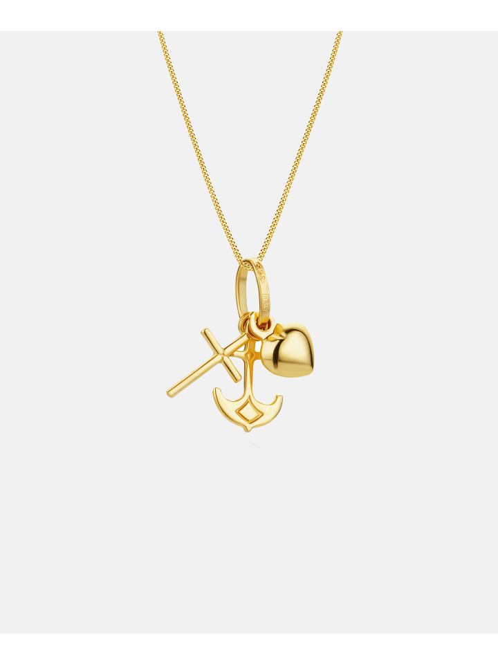 Halskette aus 585 Gelbgold