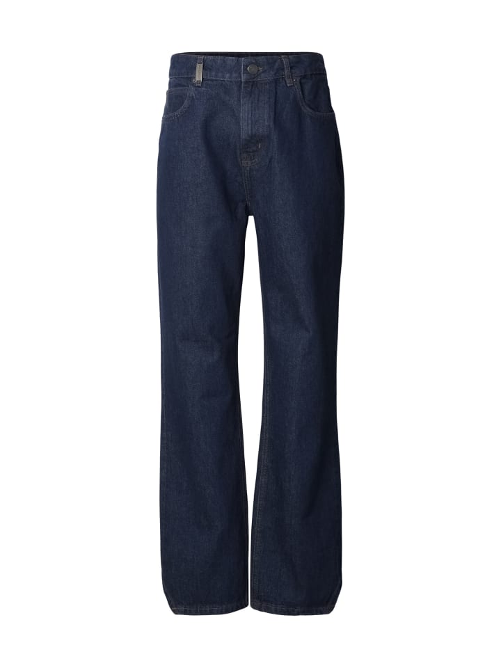 Straight Fit in raw blue