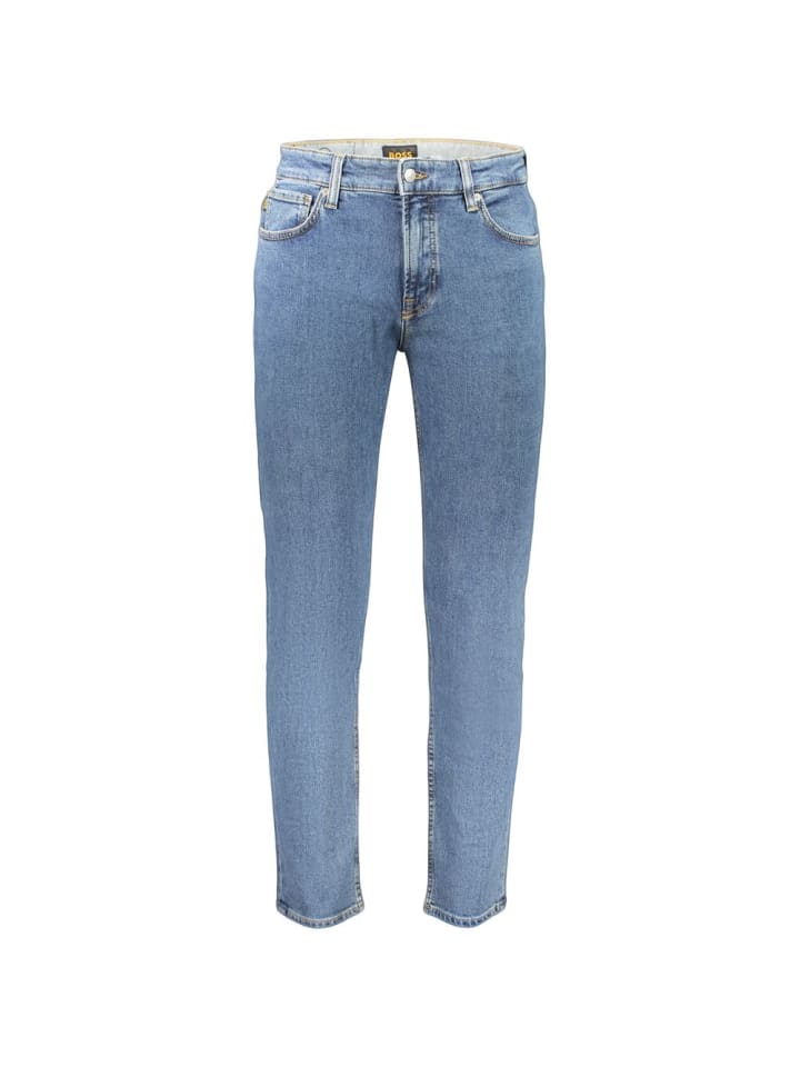 Blau Herren Jeans aus Baumwolle