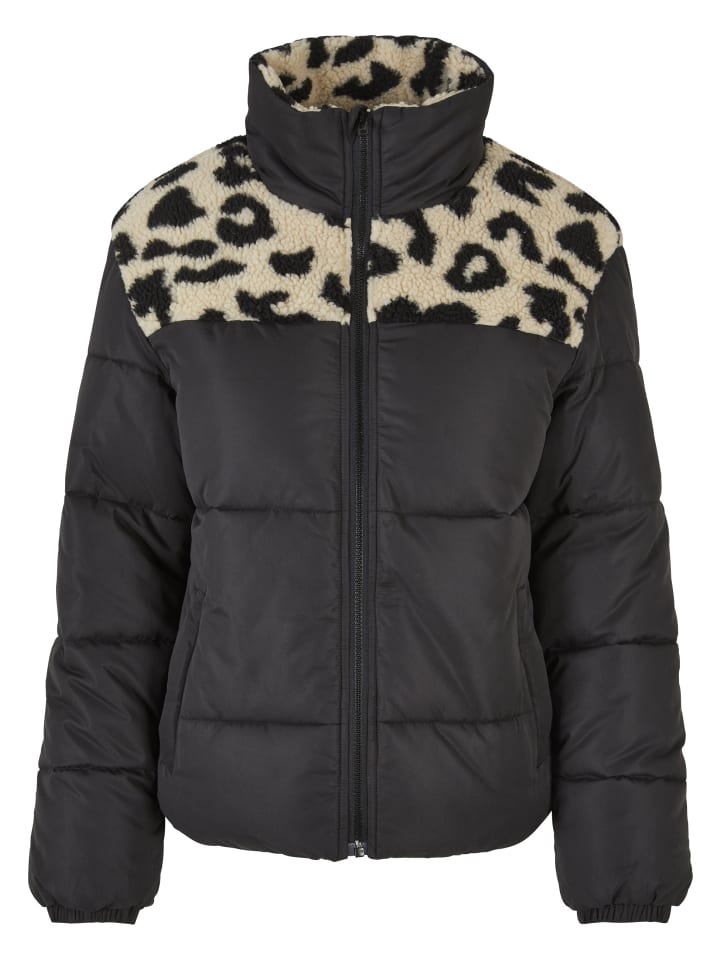 Outdoor Jacket in black/sandleo