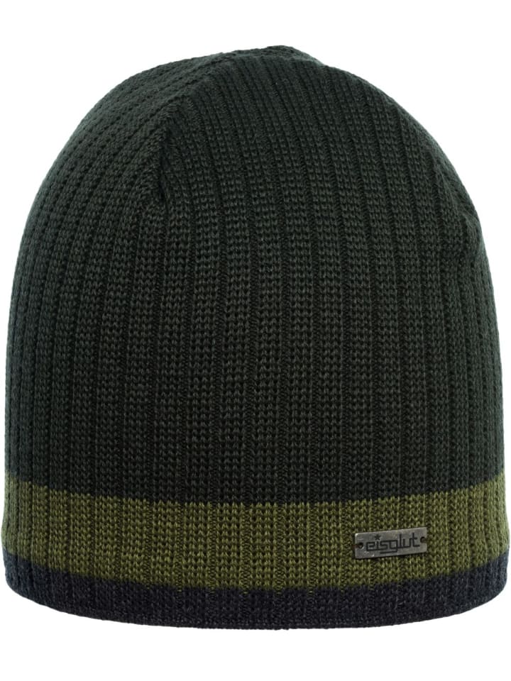Strickmütze in grün