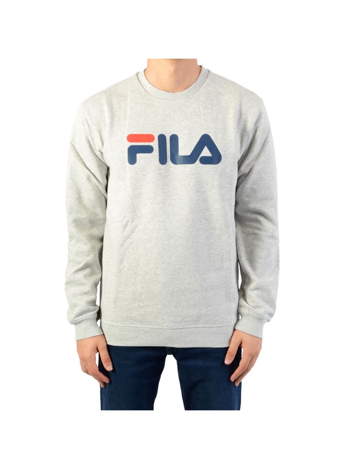 UNISEX CLASSIC PURE Crew-Sweatshirt Hellgrau meliert Bros