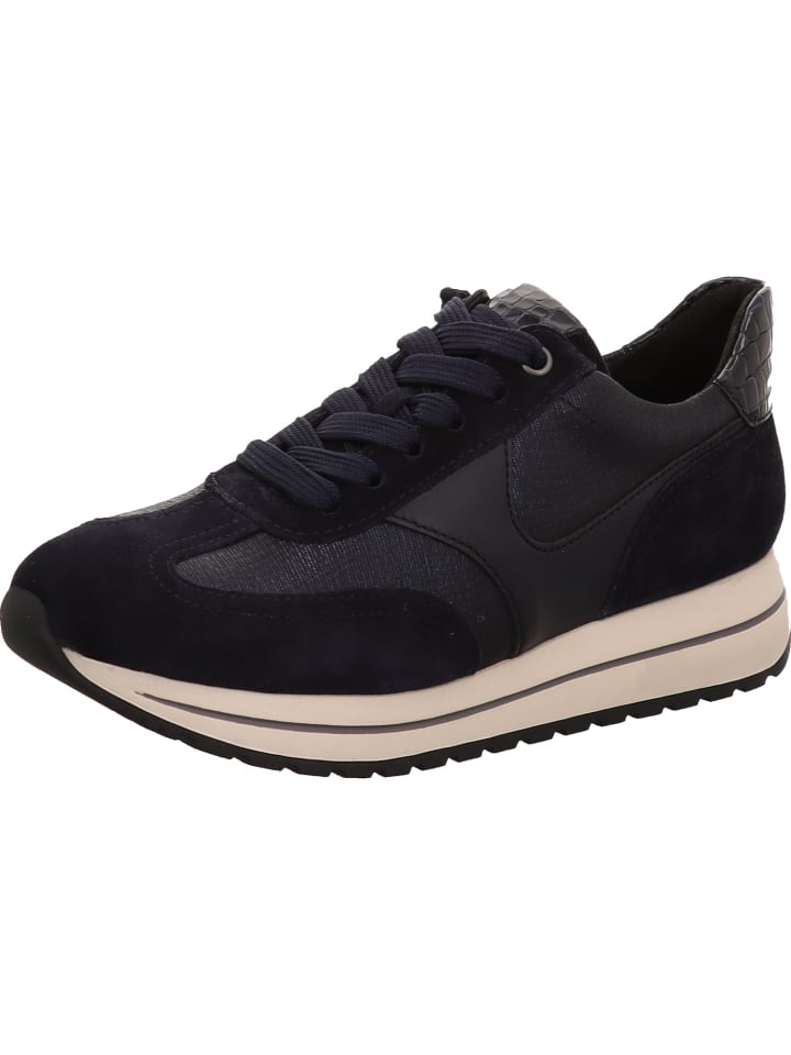 Sneaker Low in dunkelblau