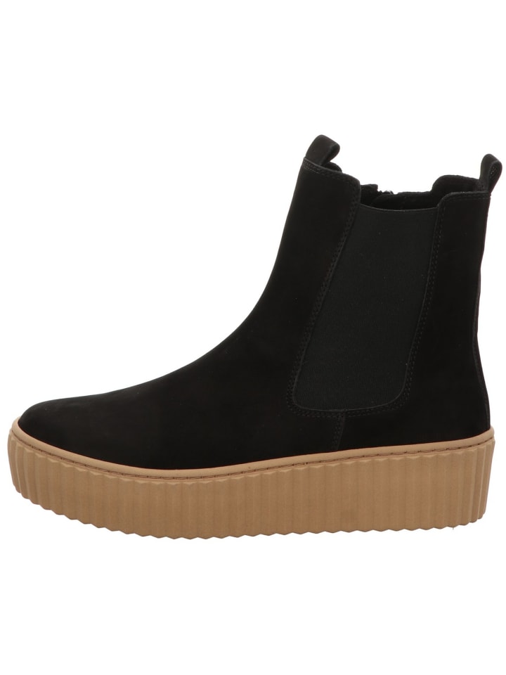 Klassische Stiefelette in schwarz