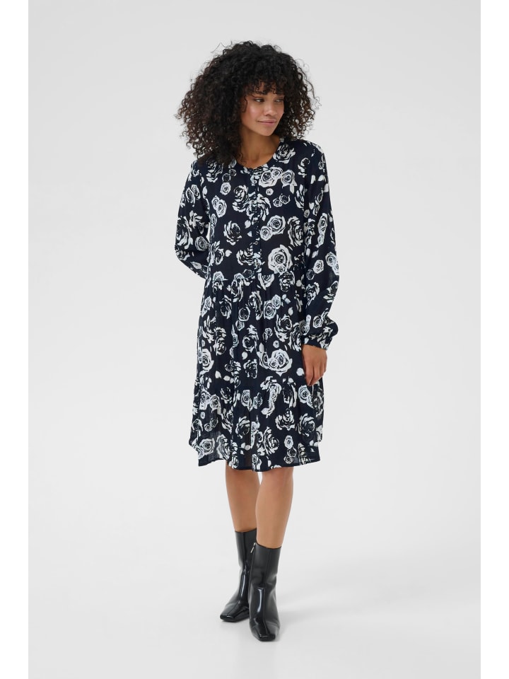 Kleid KAevity Regular fit in Black White Rose