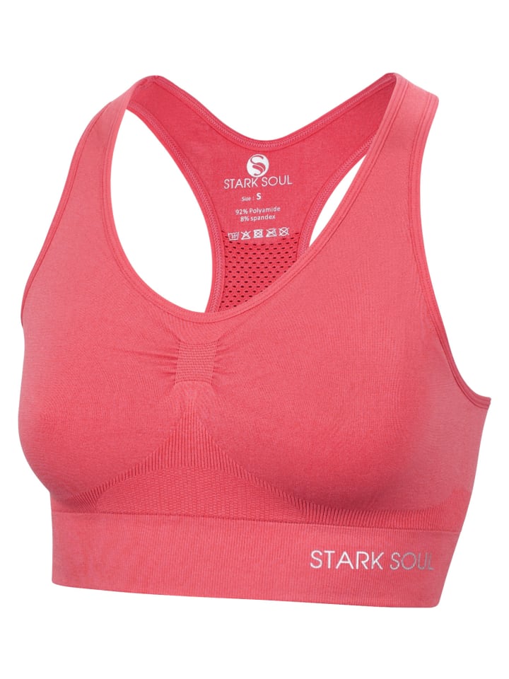 Seamless Light Sports Bra - Sport BH in holly berry