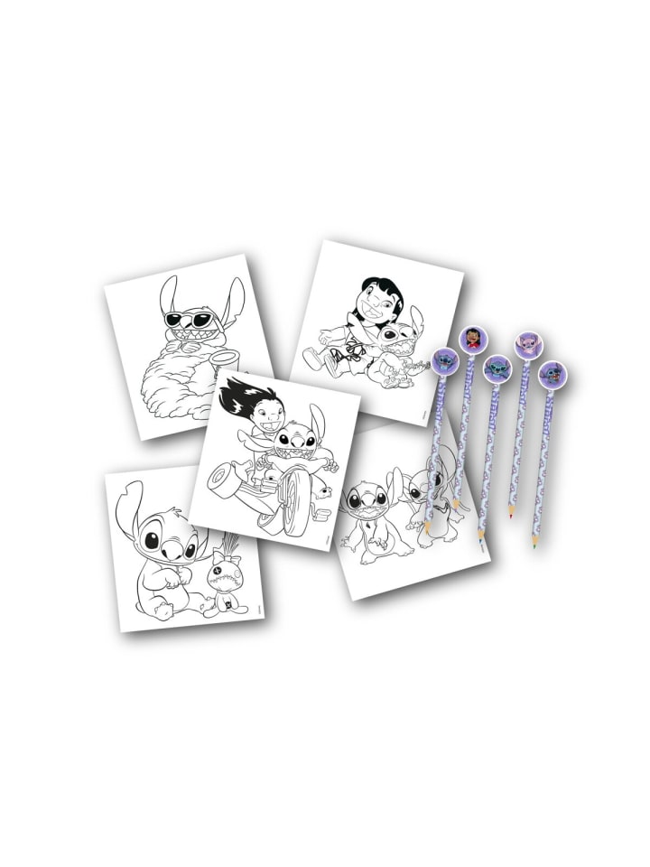Malbuch Set mit 32 Ausmalbildern